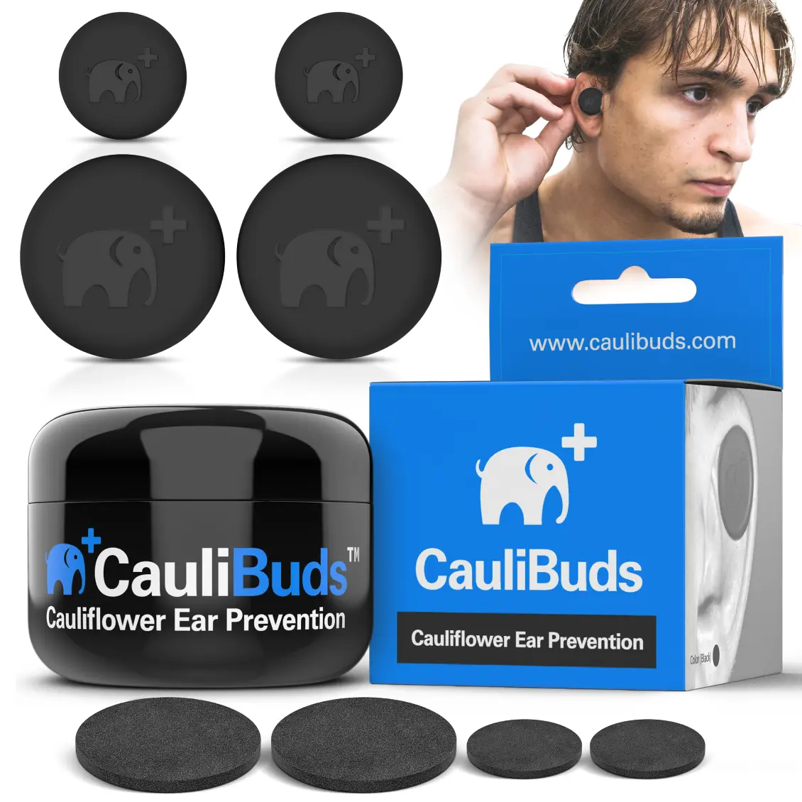 CauliBuds Cauliflower Ear Compression Kit