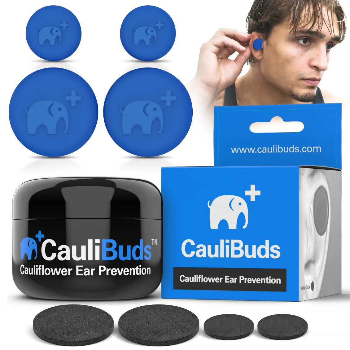 CauliBuds Cauliflower Ear Compression Kit