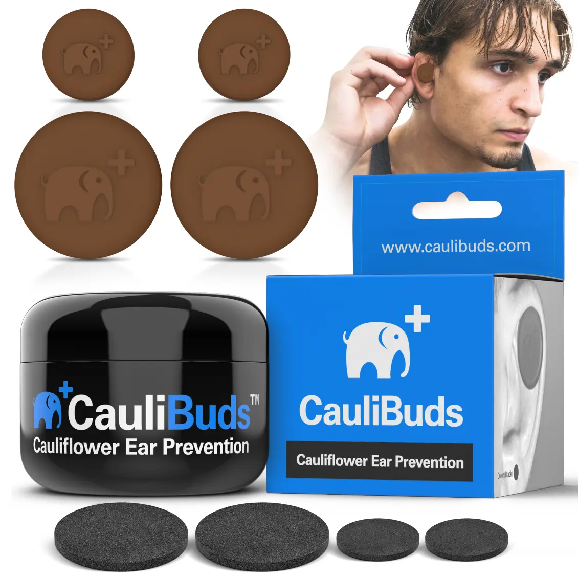 CauliBuds Cauliflower Ear Compression Kit