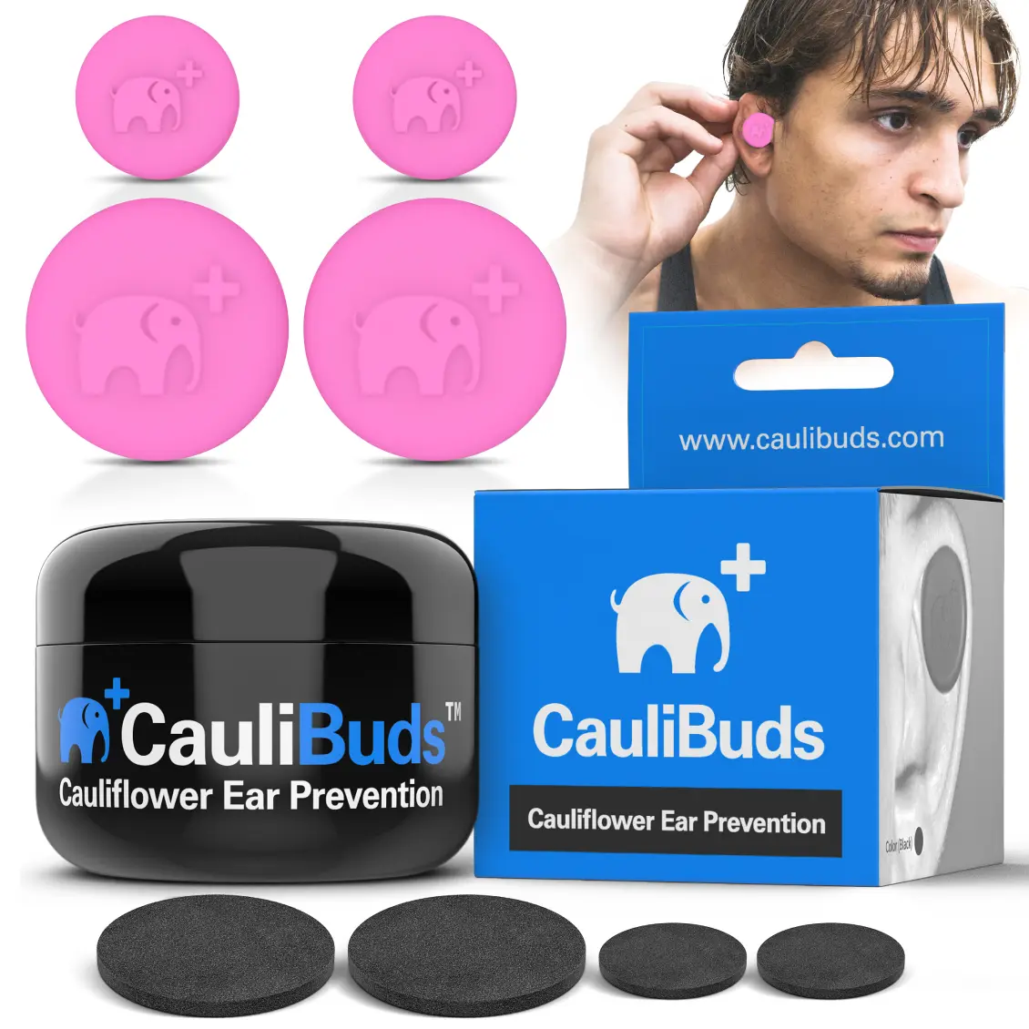 CauliBuds Cauliflower Ear Compression Kit