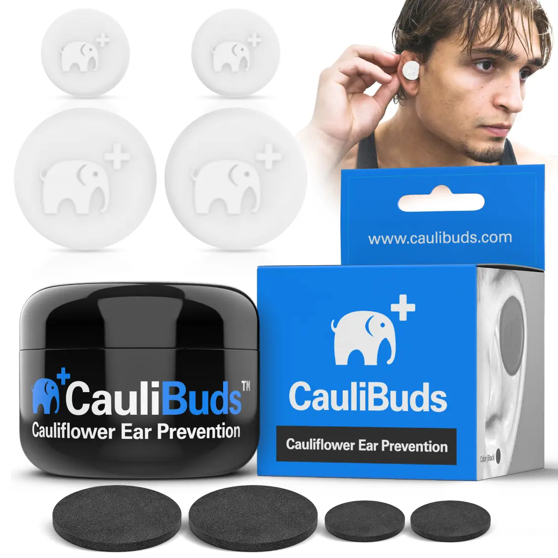 CauliBuds Cauliflower Ear Compression Kit